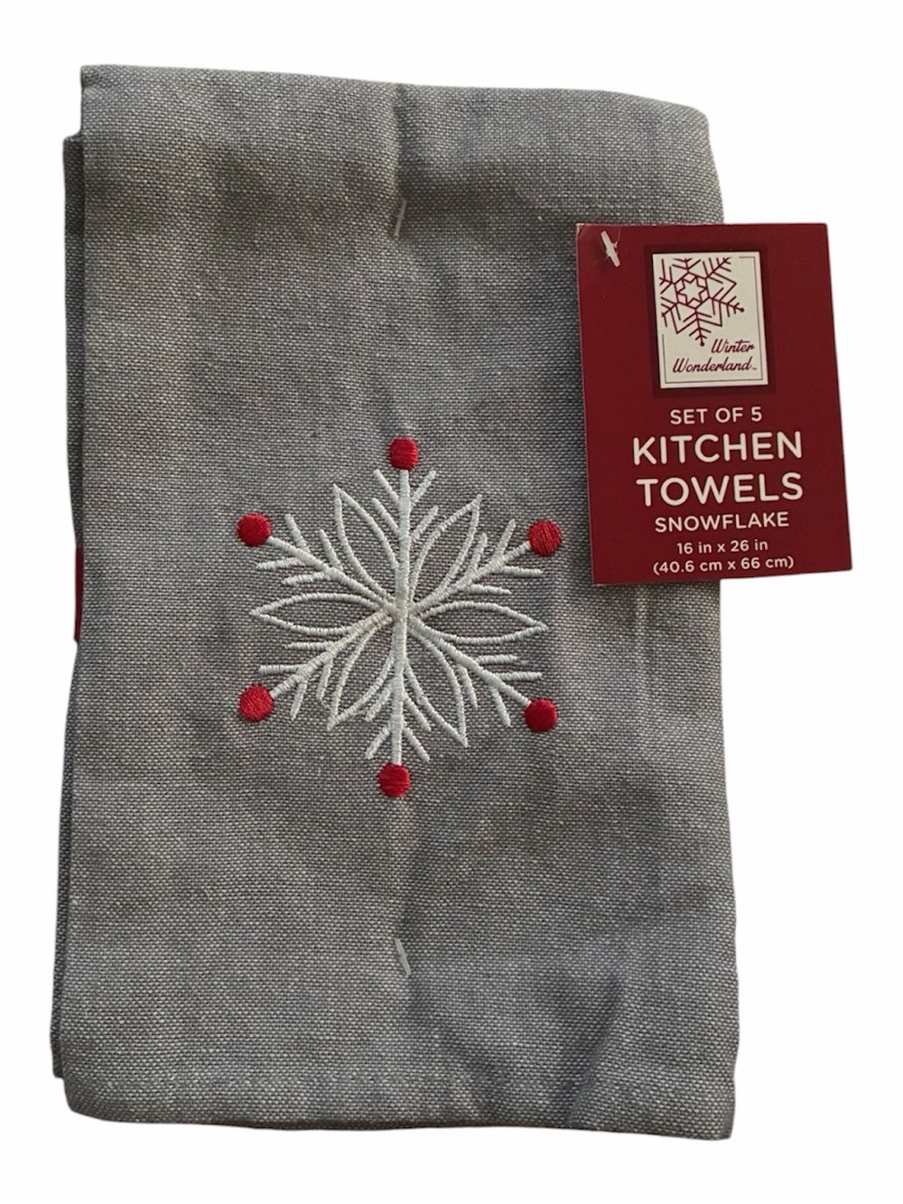 Winter Wonderland Kitchen Towel- Set of 5